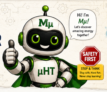 Mμ welcoming students to solar class